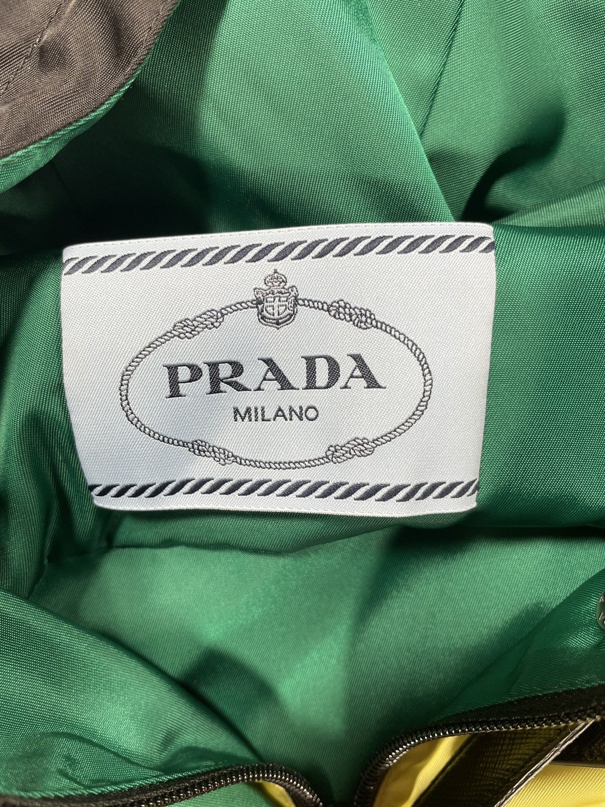 Prada SS20 Color-block Gabardine Nylon Anorak Jacket Size US S / EU 44-46 / 1 - 6 Thumbnail