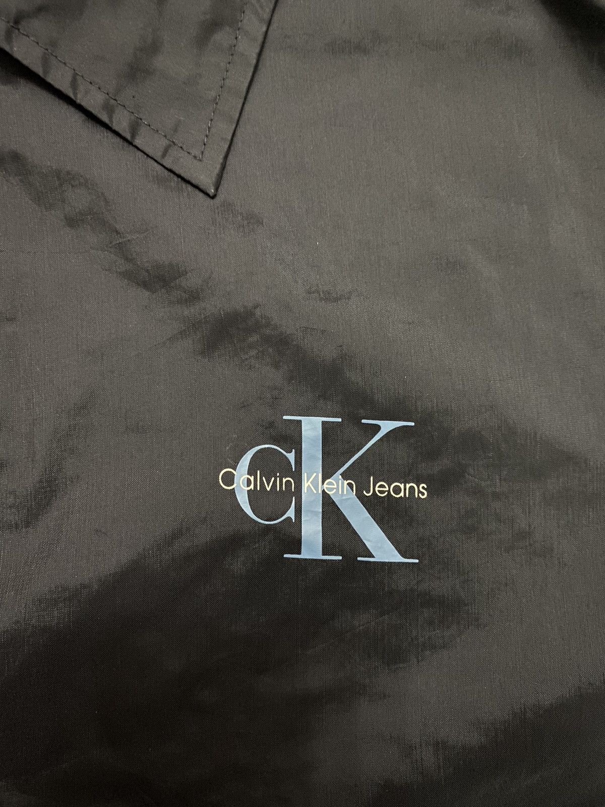 Calvin Klein × Calvin Klein 205W39NYC Calvin Klein Coach Jacket Trashed Size US L / EU 52-54 / 3 - 8 Thumbnail