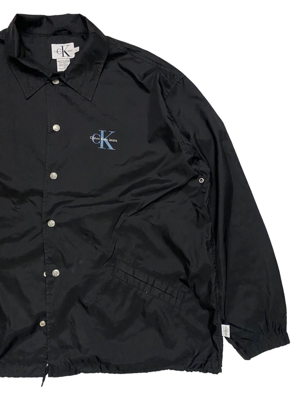 Calvin Klein × Calvin Klein 205W39NYC Calvin Klein Coach Jacket Trashed Size US L / EU 52-54 / 3 - 4 Thumbnail