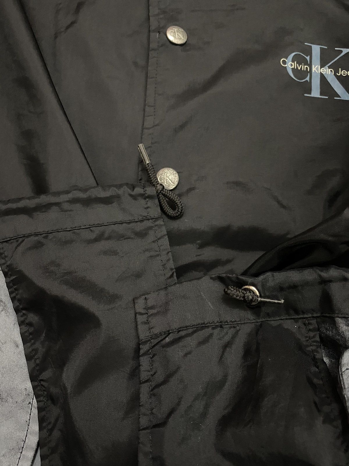 Calvin Klein × Calvin Klein 205W39NYC Calvin Klein Coach Jacket Trashed Size US L / EU 52-54 / 3 - 15 Thumbnail