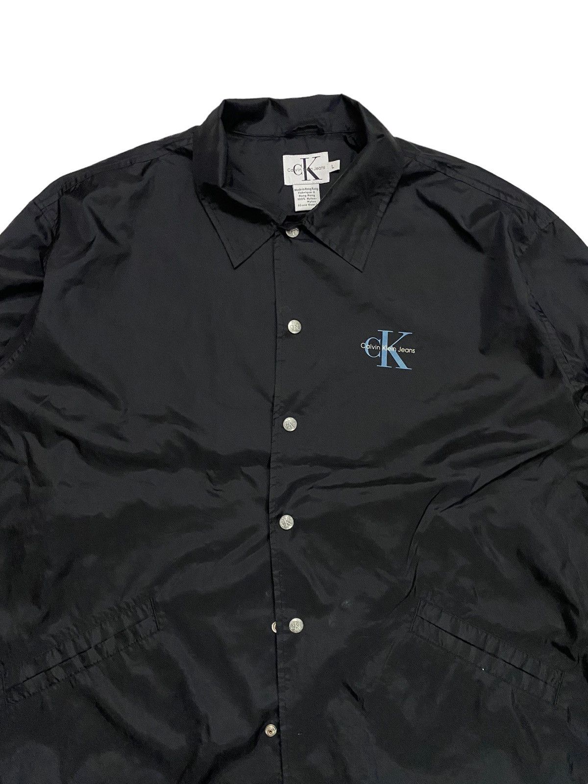Calvin Klein × Calvin Klein 205W39NYC Calvin Klein Coach Jacket Trashed Size US L / EU 52-54 / 3 - 5 Thumbnail