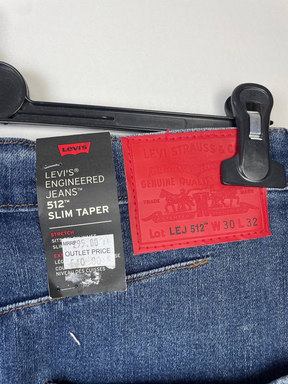 Levi's Levi’s 512 NEW denim pants size 30/32 Size US 30 / EU 46 - 3 Thumbnail
