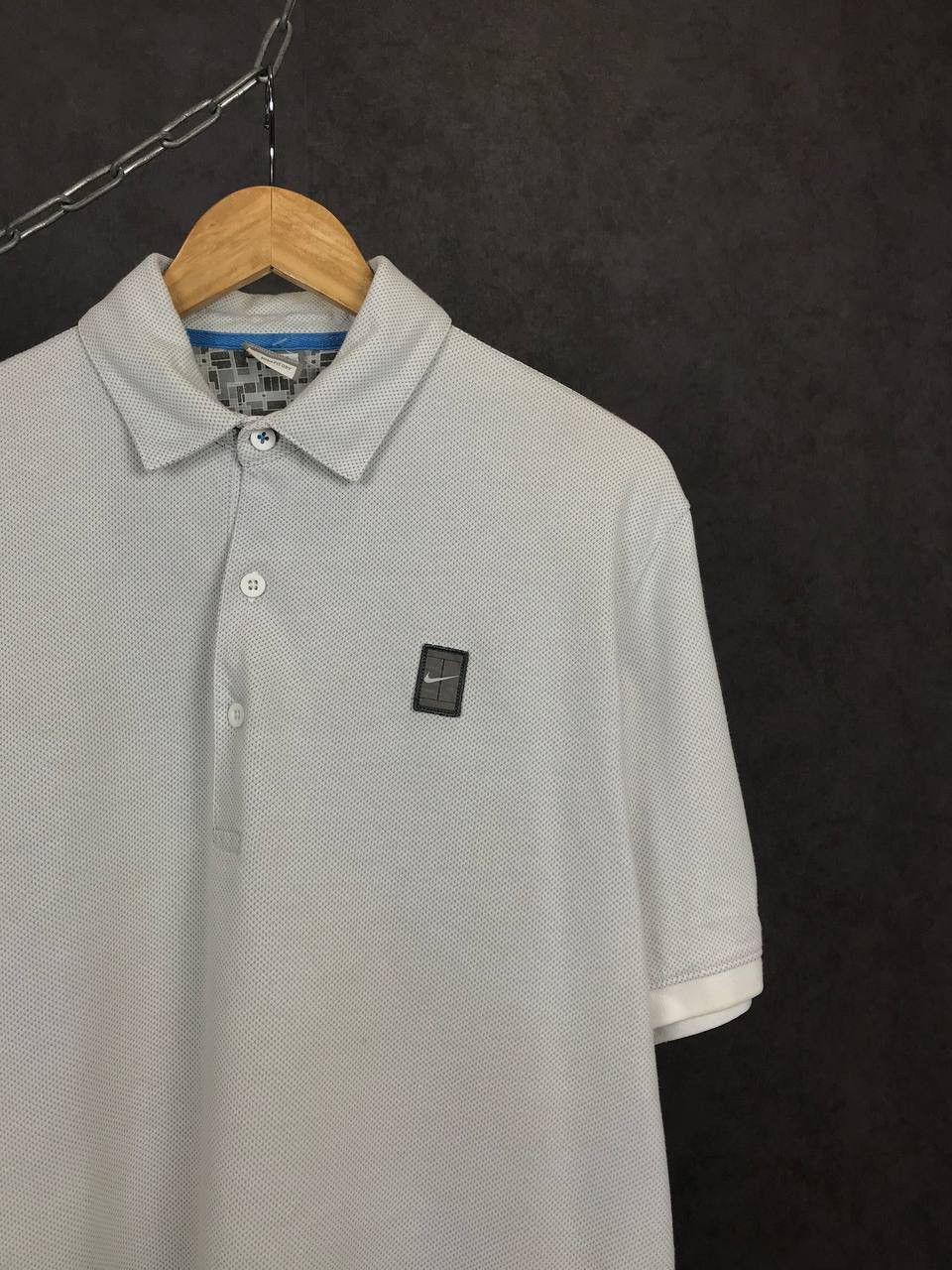 Nike × Vintage Nike Court swoosh streetwear vintage polo tee Size US XL / EU 56 / 4 - 2 Thumbnail
