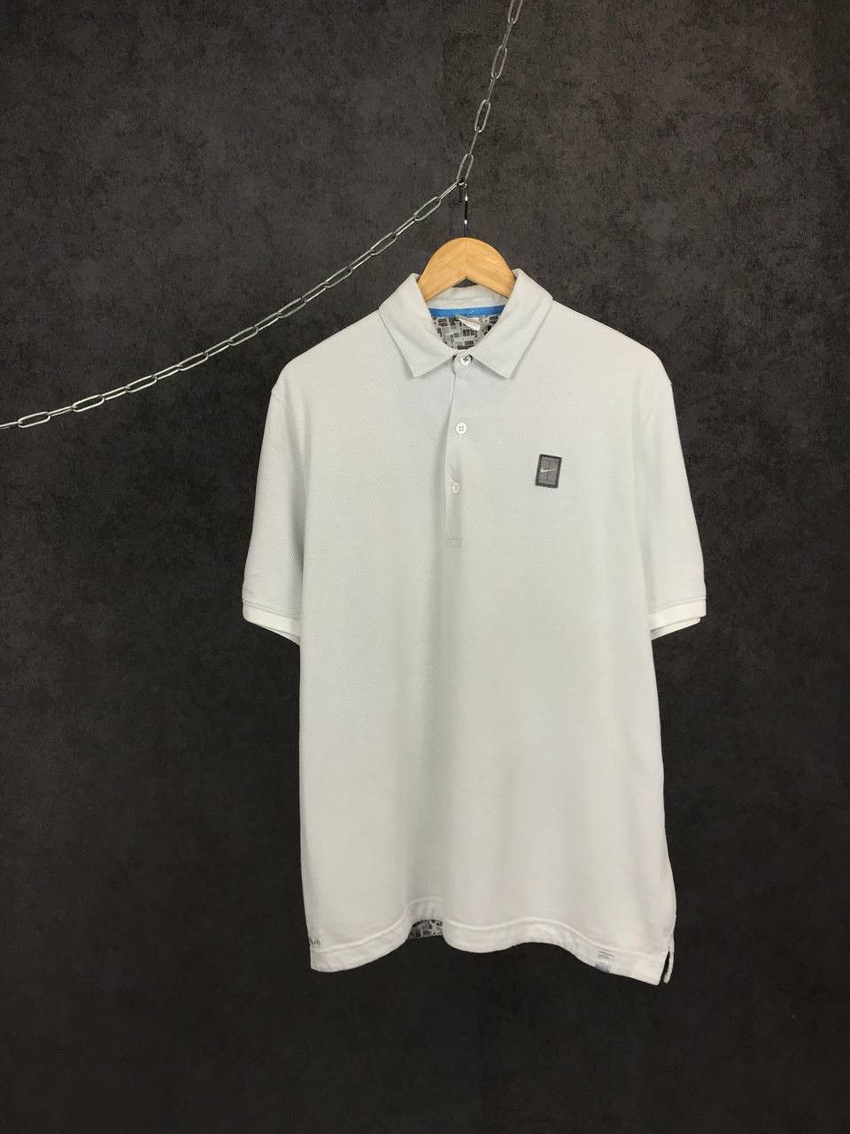 Nike × Vintage Nike Court swoosh streetwear vintage polo tee Size US XL / EU 56 / 4 - 1 Thumbnail