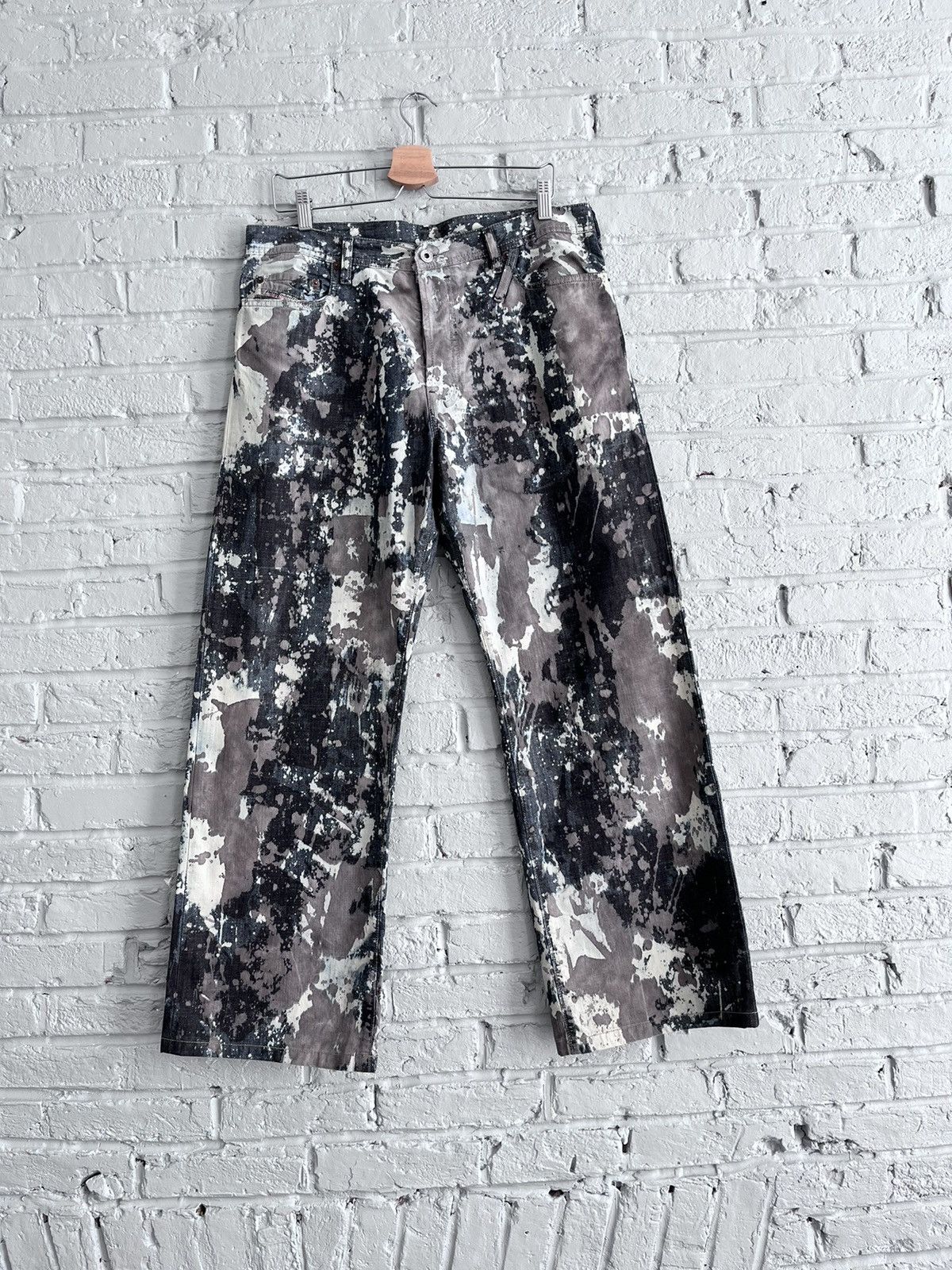 Diesel Diesel Rare Vintage Bleached and Dyed - Made in Italy Size US 34 / EU 50 - 1 Thumbnail