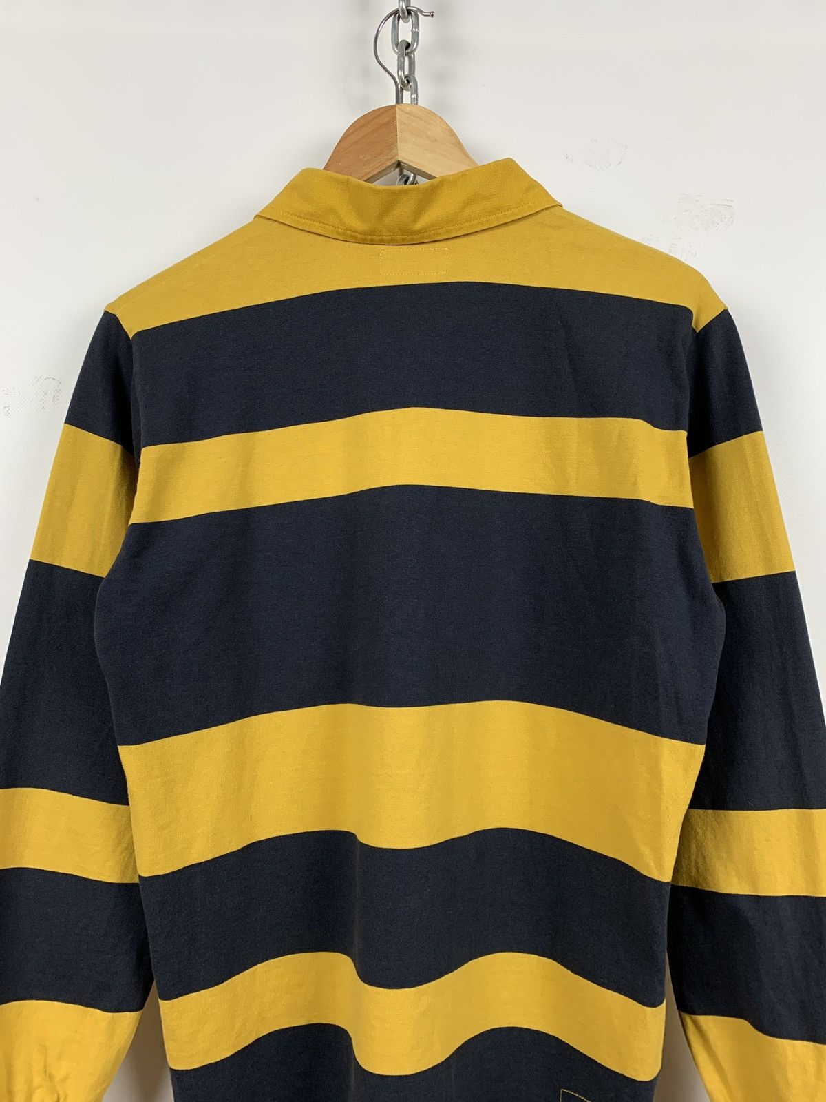 Universal Works Universal Works Rugby Striped Long Sleeve Shirt Size US S / EU 44-46 / 1 - 10 Thumbnail