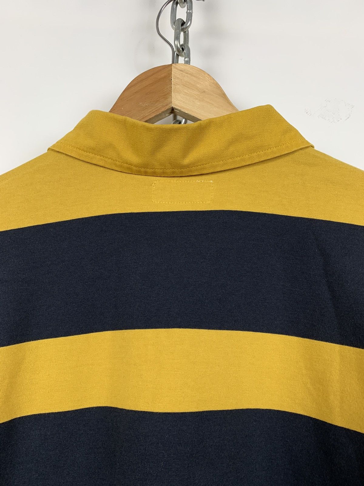 Universal Works Universal Works Rugby Striped Long Sleeve Shirt Size US S / EU 44-46 / 1 - 13 Thumbnail