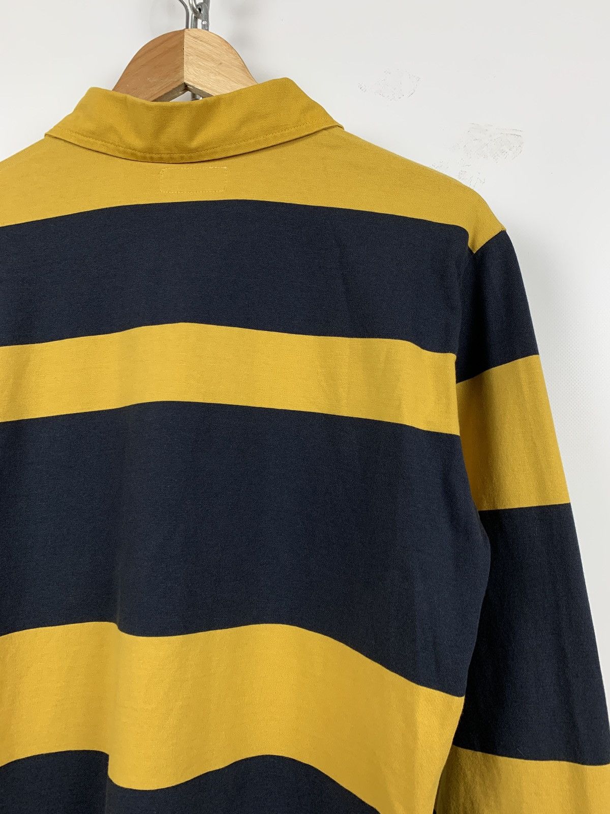 Universal Works Universal Works Rugby Striped Long Sleeve Shirt Size US S / EU 44-46 / 1 - 11 Thumbnail