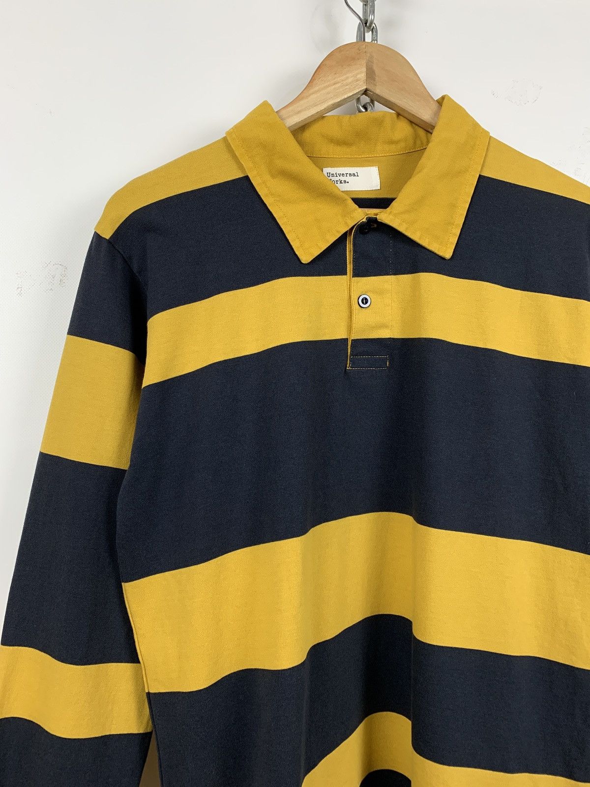 Universal Works Universal Works Rugby Striped Long Sleeve Shirt Size US S / EU 44-46 / 1 - 5 Thumbnail