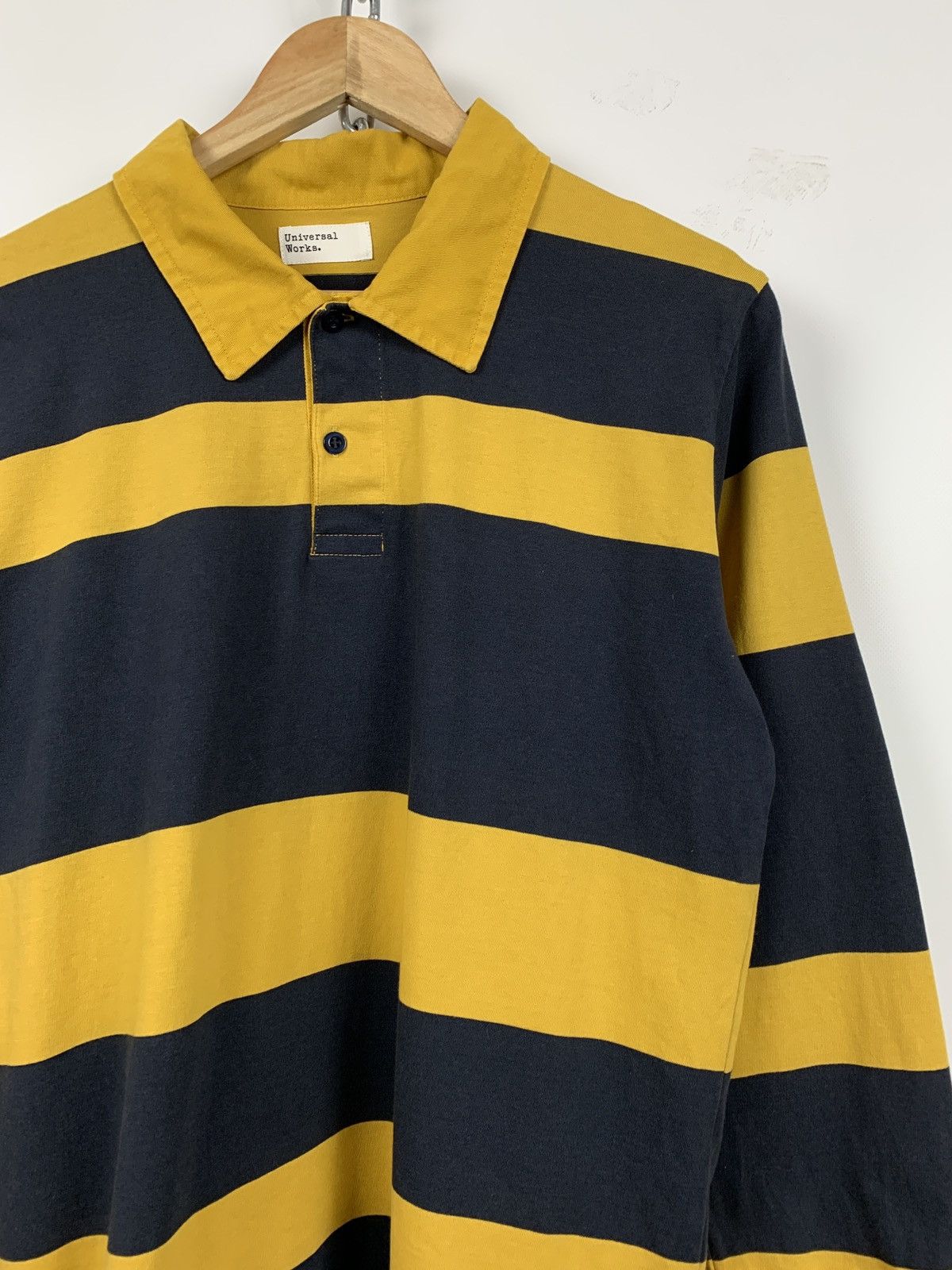 Universal Works Universal Works Rugby Striped Long Sleeve Shirt Size US S / EU 44-46 / 1 - 4 Thumbnail