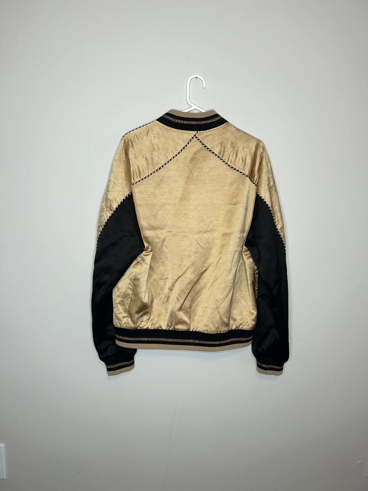 Saint Laurent Paris GRAIL satin teddy bomber jacket Size US L / EU 52-54 / 3 - 2 Thumbnail