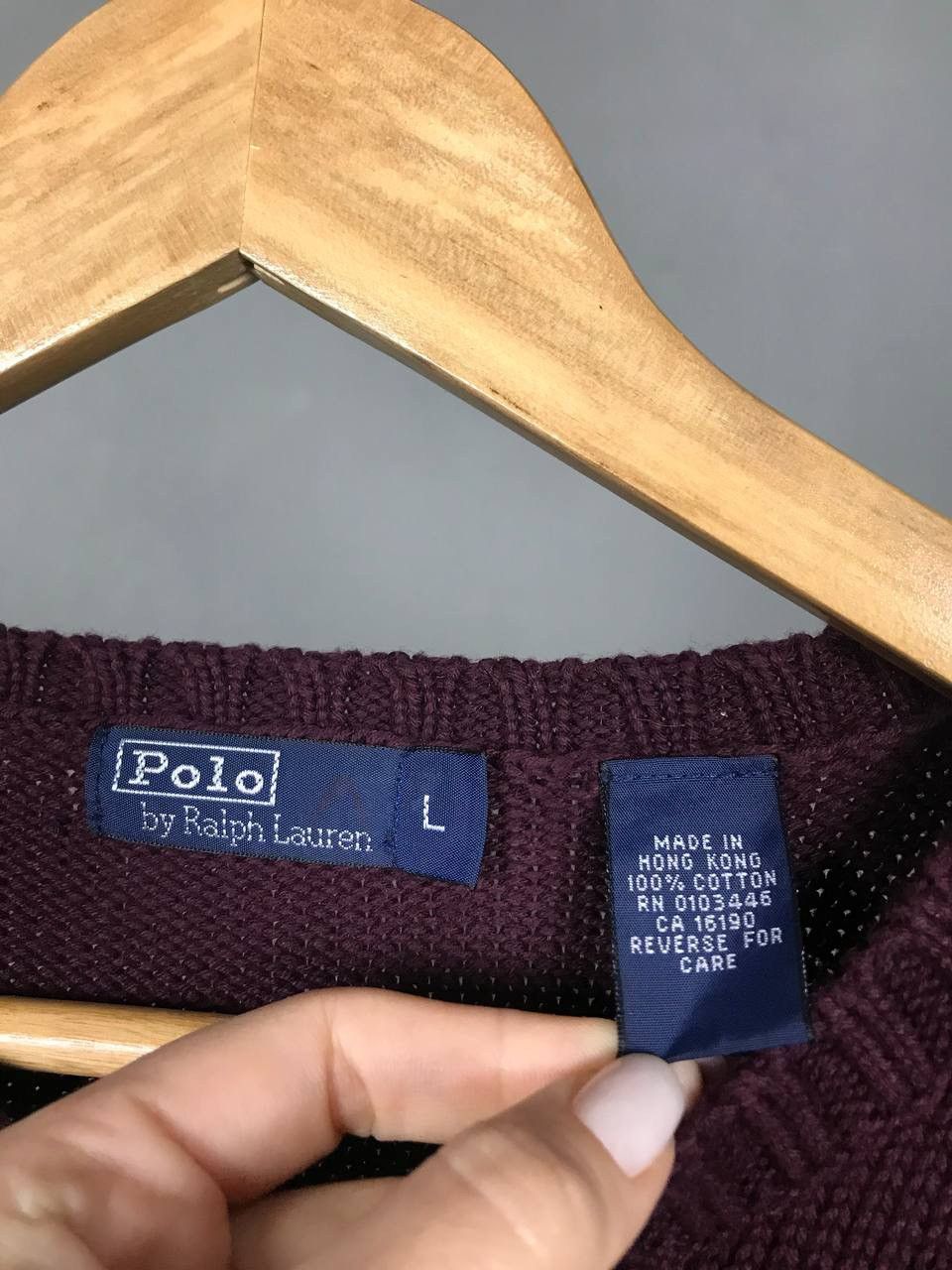Vintage Polo Ralph Lauren vintage luxury streetwear sweater Size US XS / EU 42 / 0 - 3 Thumbnail