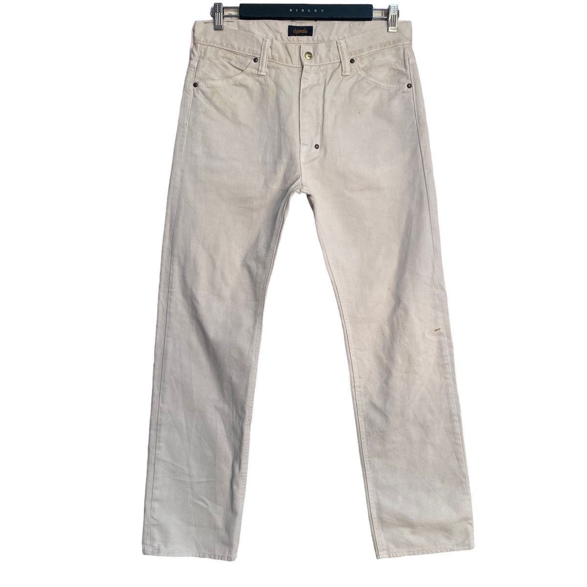 Chimala Japanese Brand CHIMALA OffWhite Denim Jeans Rusty Size US 31 - 2 Thumbnail