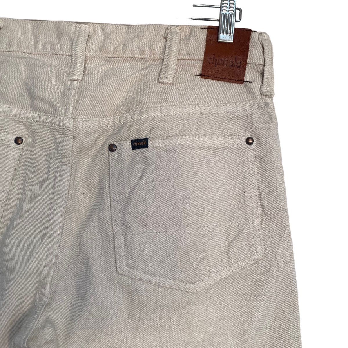 Chimala Japanese Brand CHIMALA OffWhite Denim Jeans Rusty Size US 31 - 1 Thumbnail