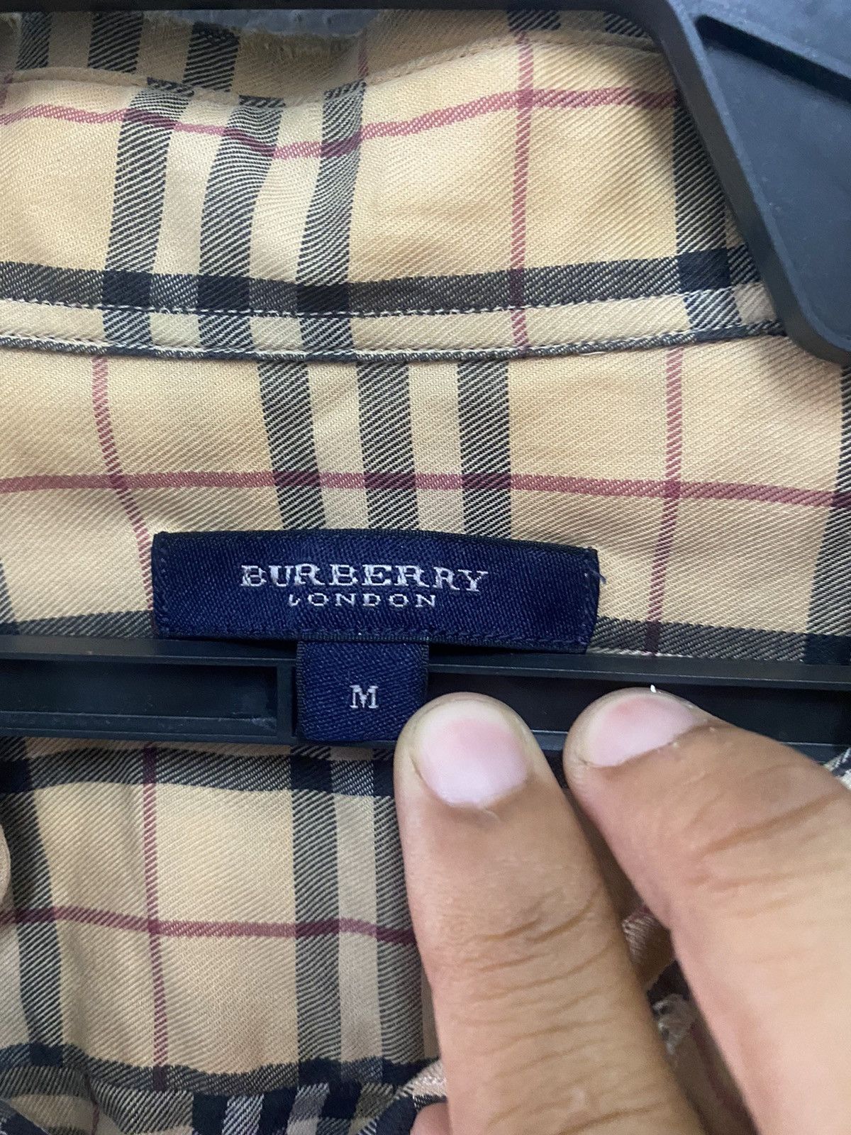 Burberry Distress Burberry Nova Check Shirts Size US M / EU 48-50 / 2 - 3 Thumbnail