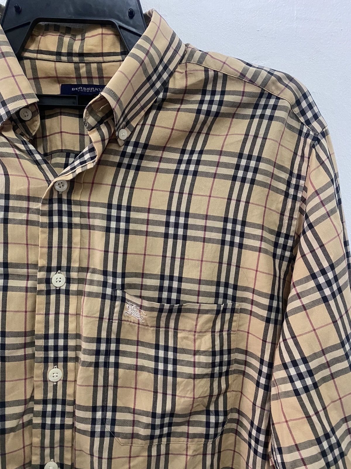 Burberry Distress Burberry Nova Check Shirts Size US M / EU 48-50 / 2 - 2 Thumbnail