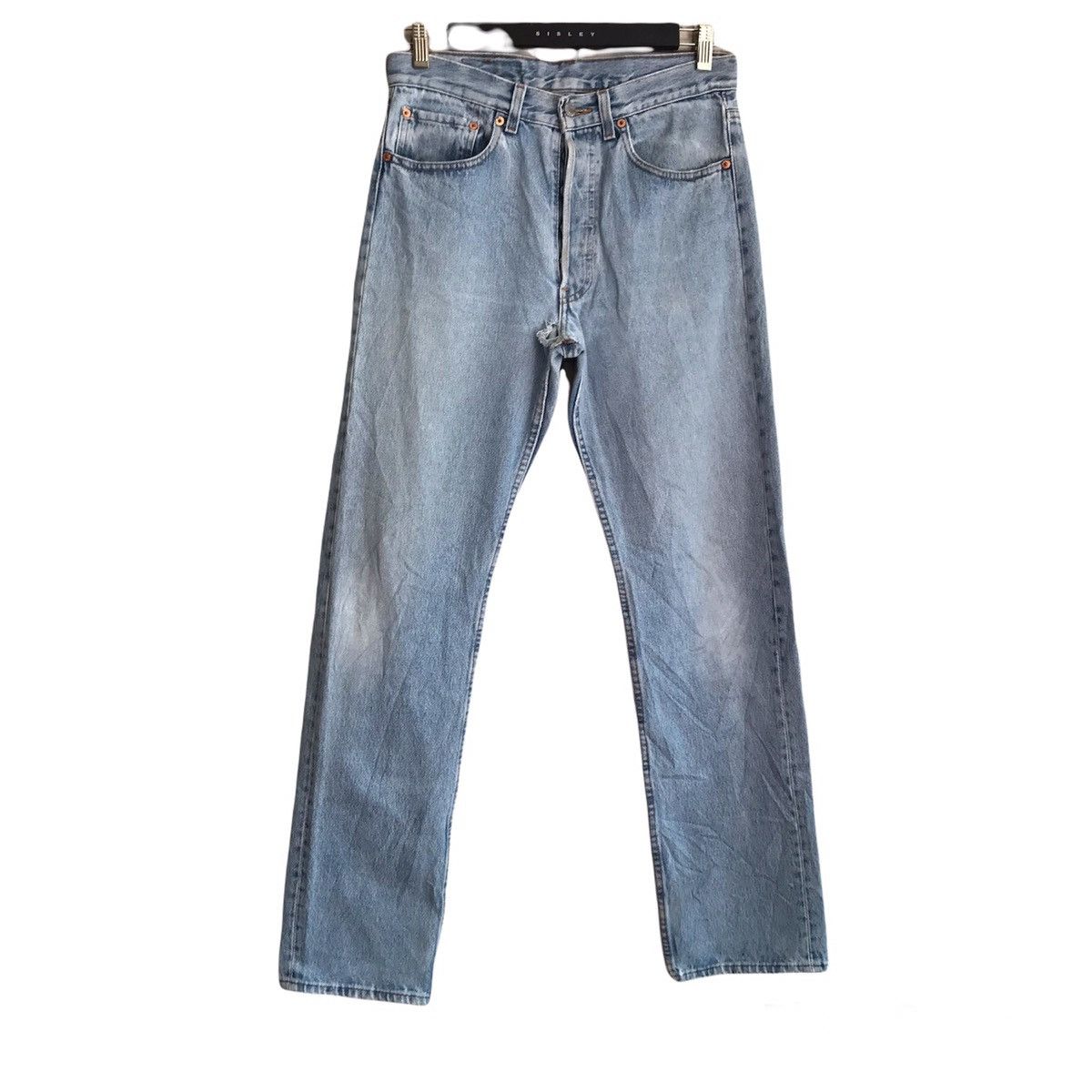 Levi's Vintage 80s Levis 501 Light Wash Nice Faded Size US 31 - 1 Thumbnail