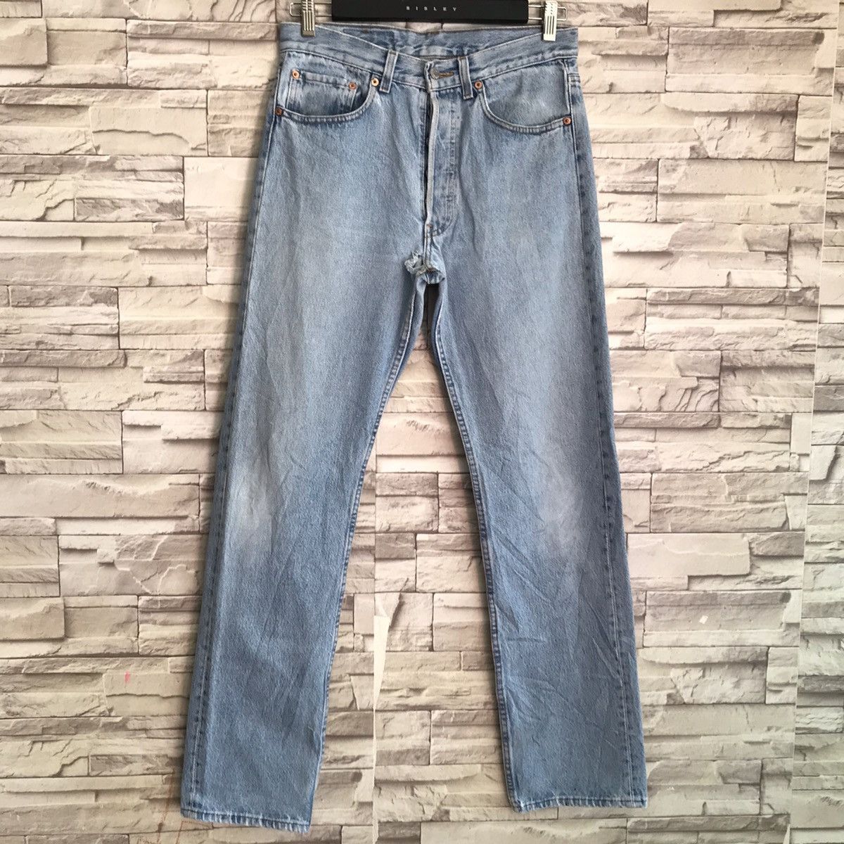Levi's Vintage 80s Levis 501 Light Wash Nice Faded Size US 31 - 3 Thumbnail