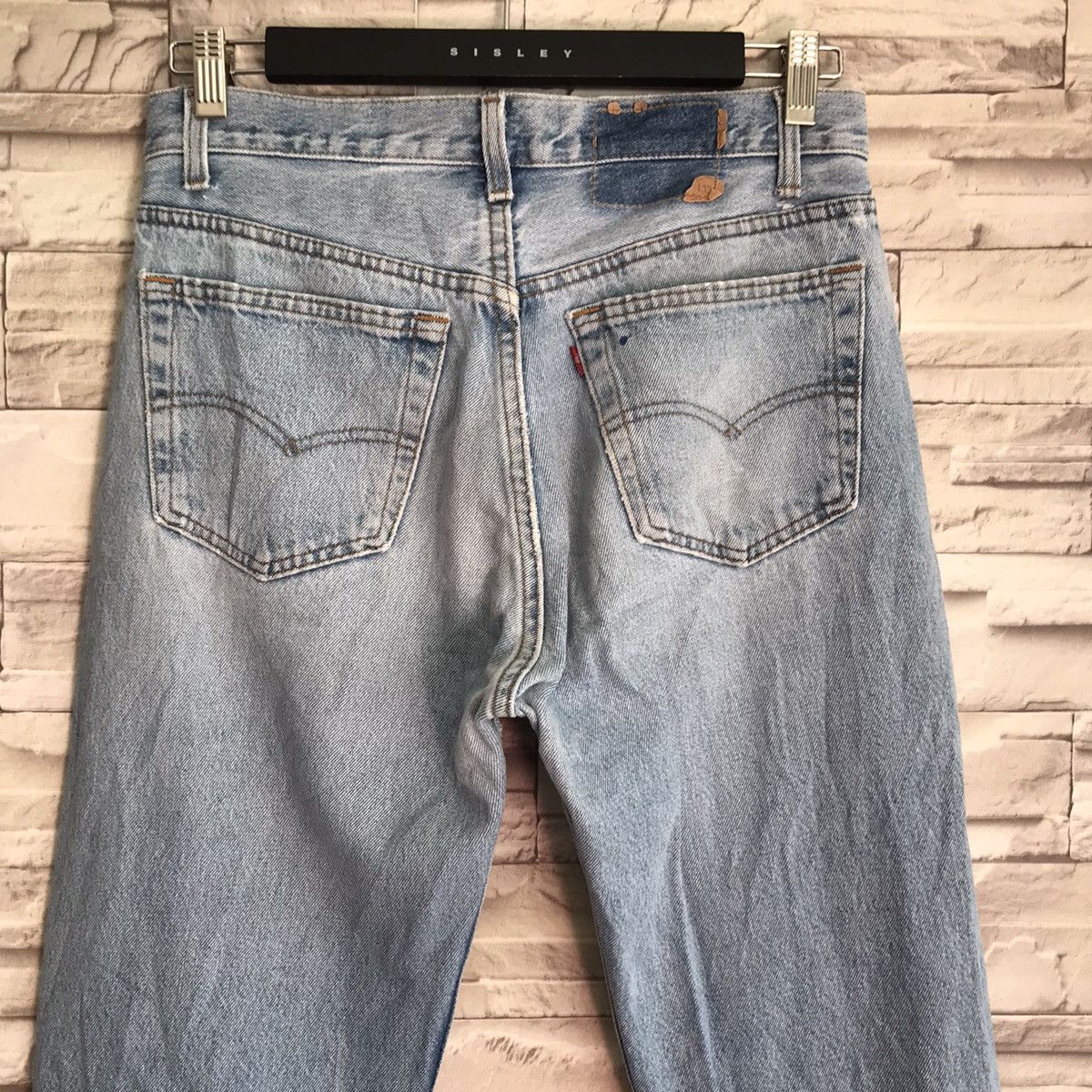 Levi's Vintage 80s Levis 501 Light Wash Nice Faded Size US 31 - 10 Thumbnail