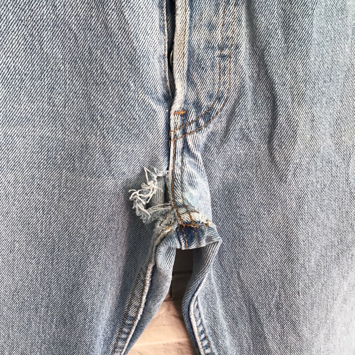Levi's Vintage 80s Levis 501 Light Wash Nice Faded Size US 31 - 8 Thumbnail