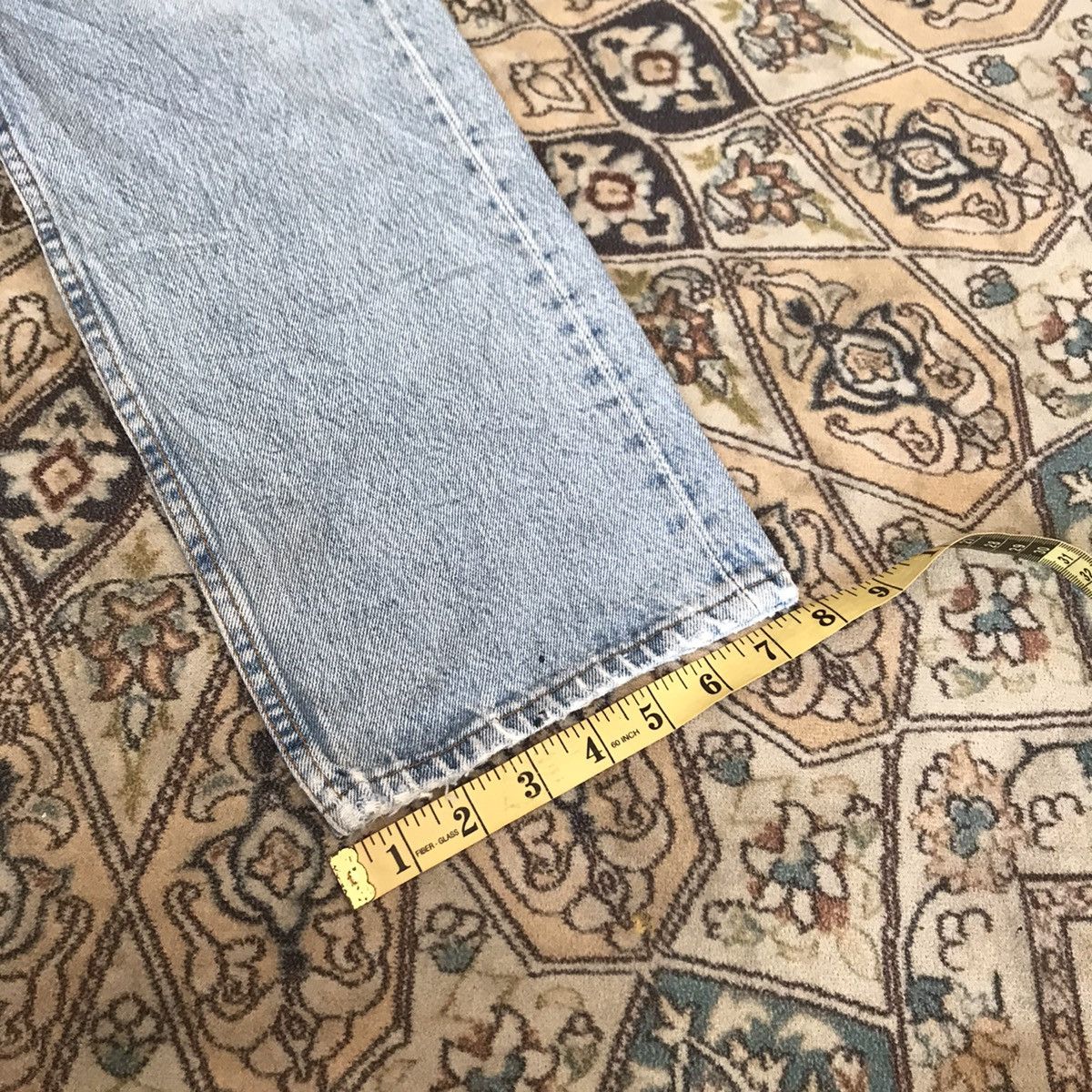 Levi's Vintage 80s Levis 501 Light Wash Nice Faded Size US 31 - 20 Thumbnail