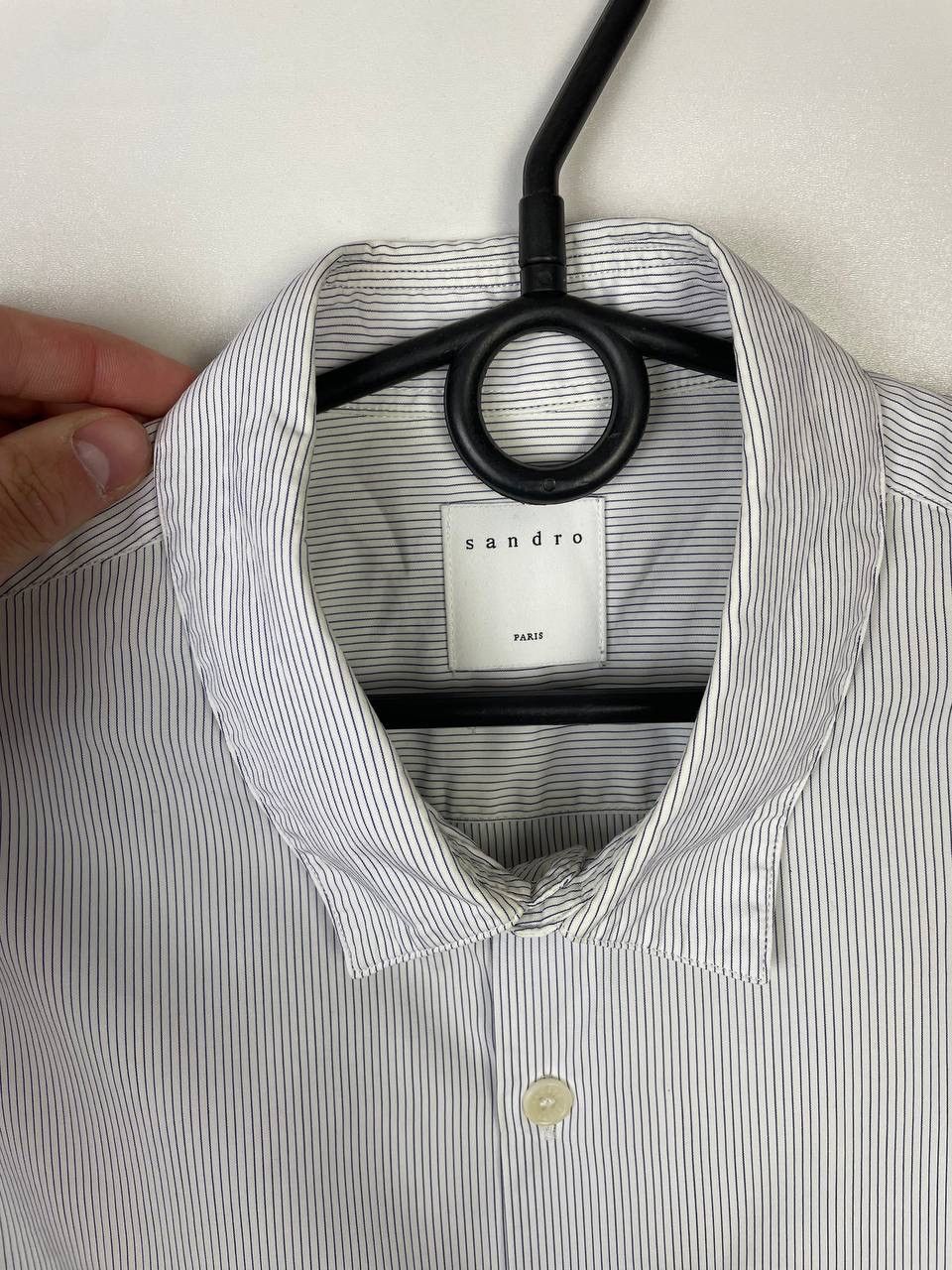 Sandro Sandro luxury shirt size Xl Size US XL / EU 56 / 4 - 3 Thumbnail