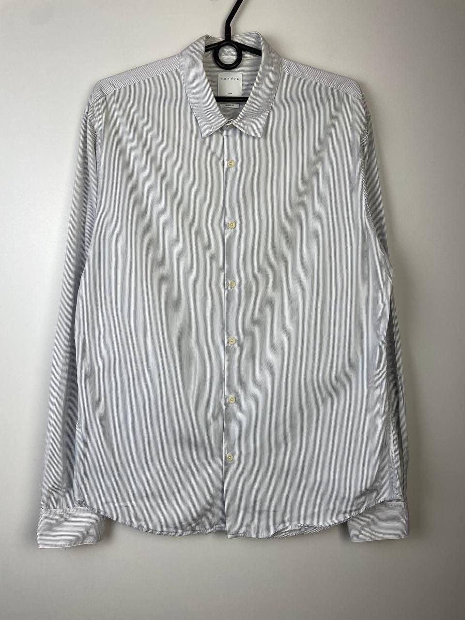 Sandro Sandro luxury shirt size Xl Size US XL / EU 56 / 4 - 1 Thumbnail