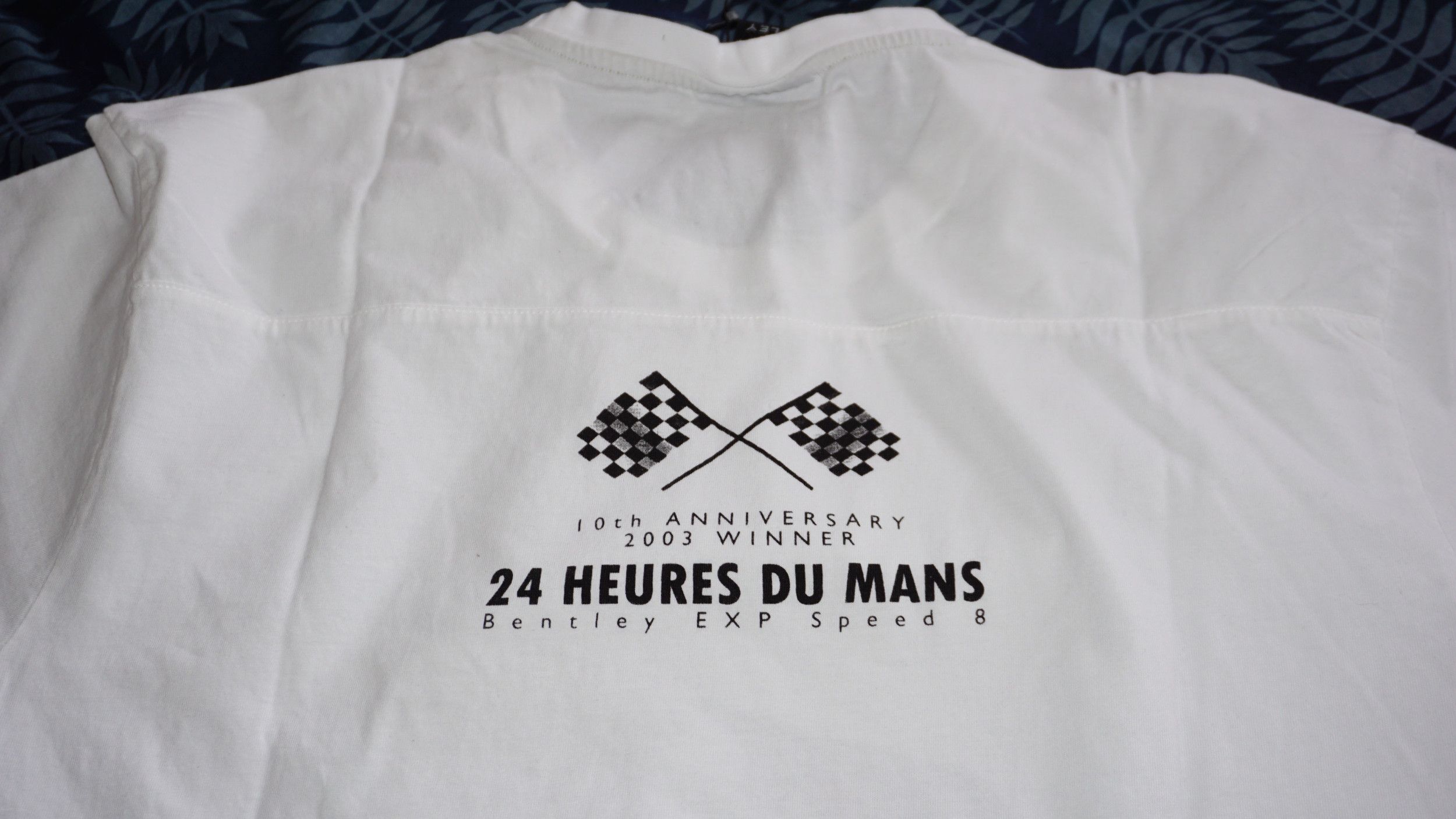 Bentley Bentley 10th Anniversary 2003 Winner 24h Le Mans Tshirt Size US M / EU 48-50 / 2 - 11 Thumbnail