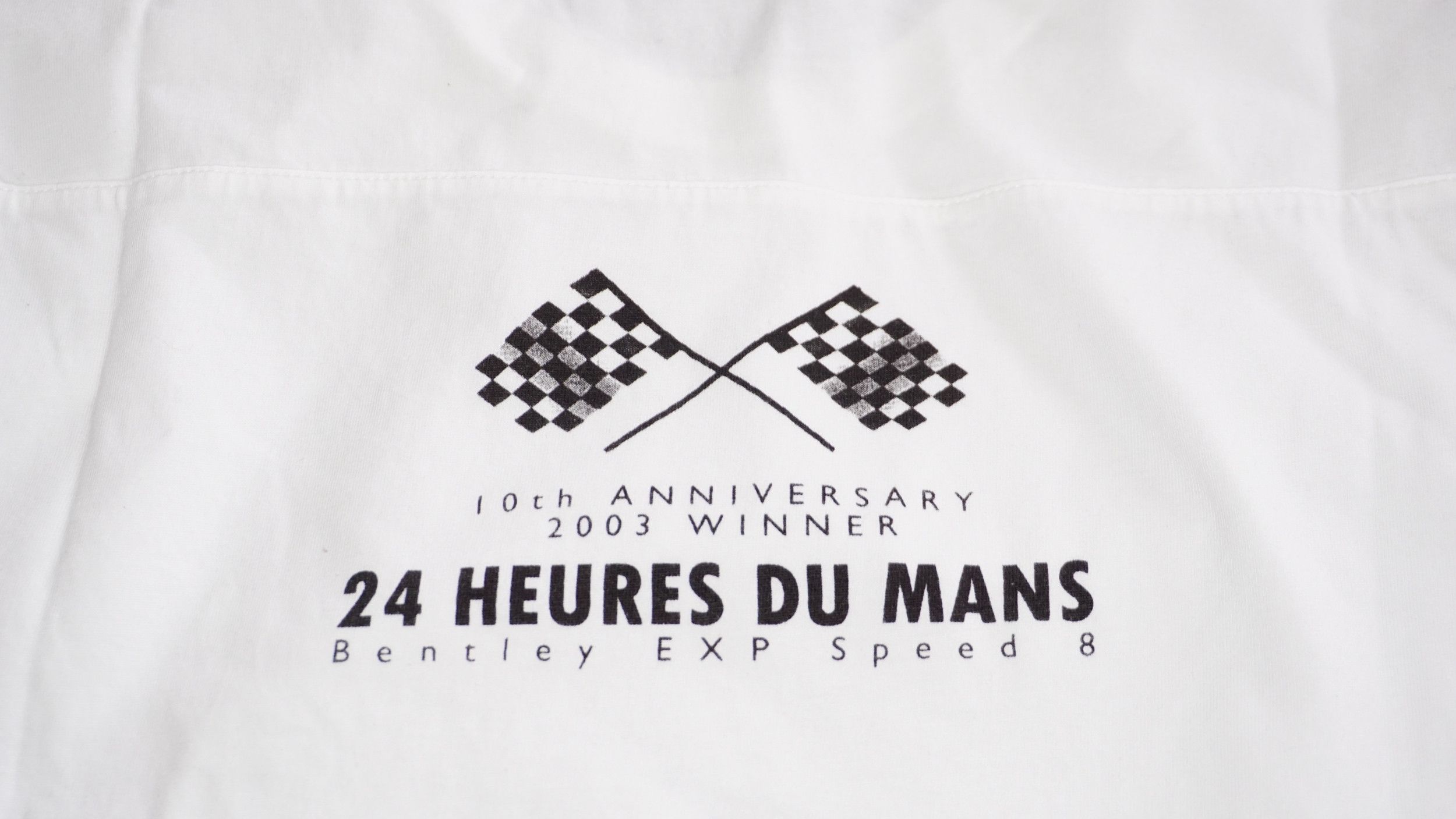Bentley Bentley 10th Anniversary 2003 Winner 24h Le Mans Tshirt Size US M / EU 48-50 / 2 - 10 Thumbnail