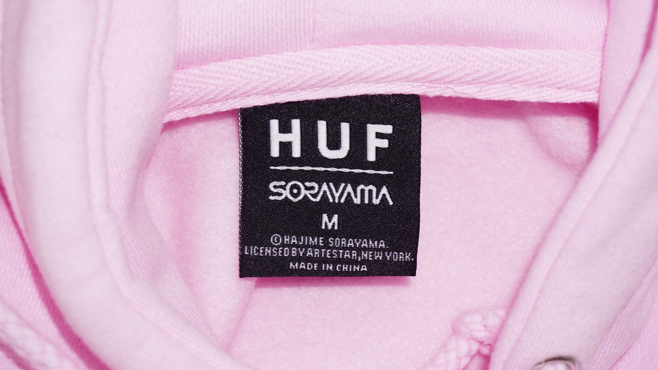 Club Sorayama HUF x Sorayama Robot Girl Pink Hoodie Size US M / EU 48-50 / 2 - 5 Thumbnail