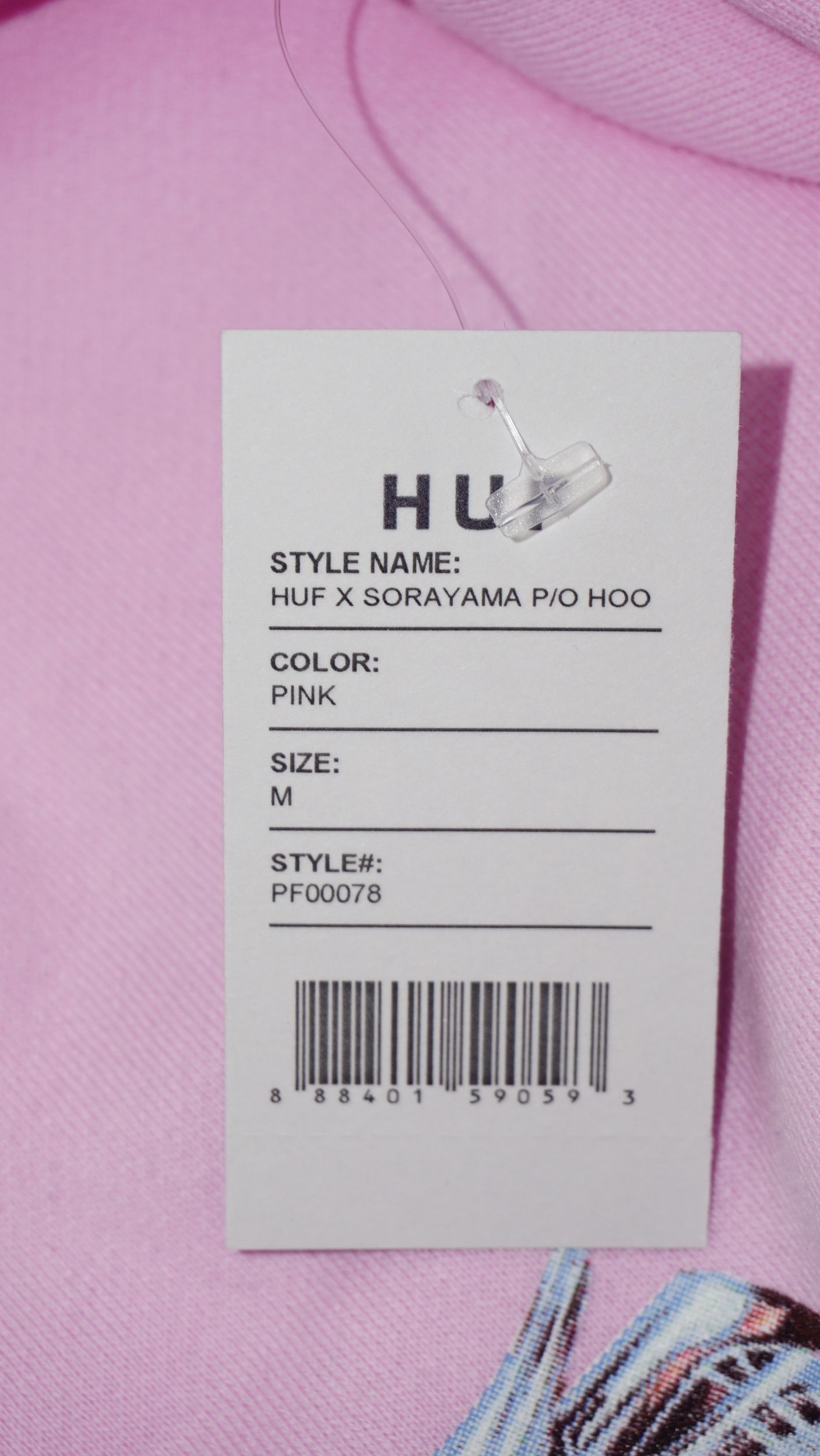 Club Sorayama HUF x Sorayama Robot Girl Pink Hoodie Size US M / EU 48-50 / 2 - 7 Thumbnail