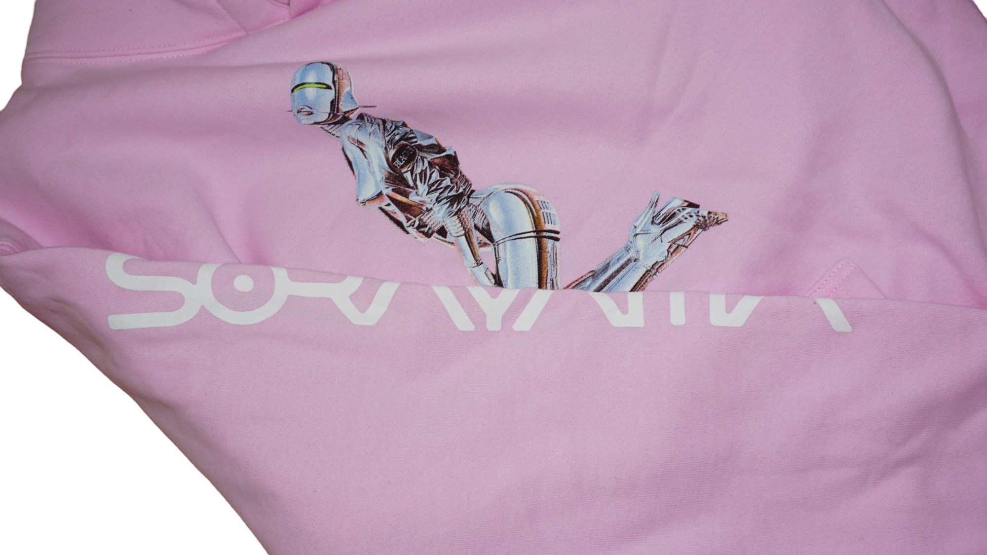 Club Sorayama HUF x Sorayama Robot Girl Pink Hoodie Size US M / EU 48-50 / 2 - 8 Thumbnail