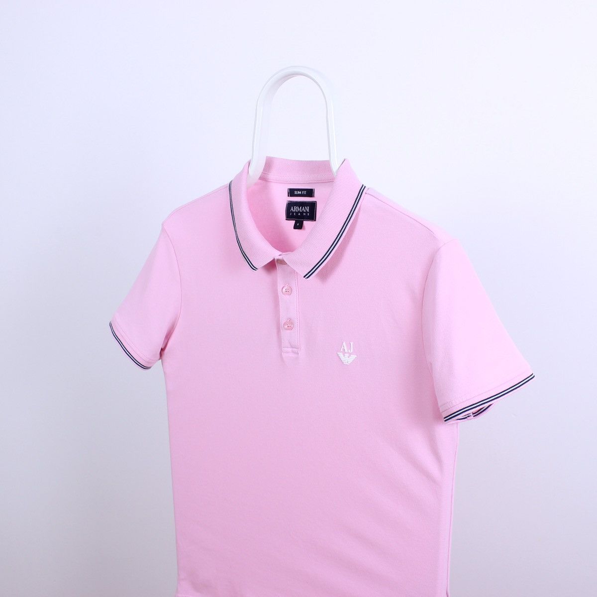 Armani Armani Jeans Short Sleeve Polo Size US S / EU 44-46 / 1 - 1 Thumbnail