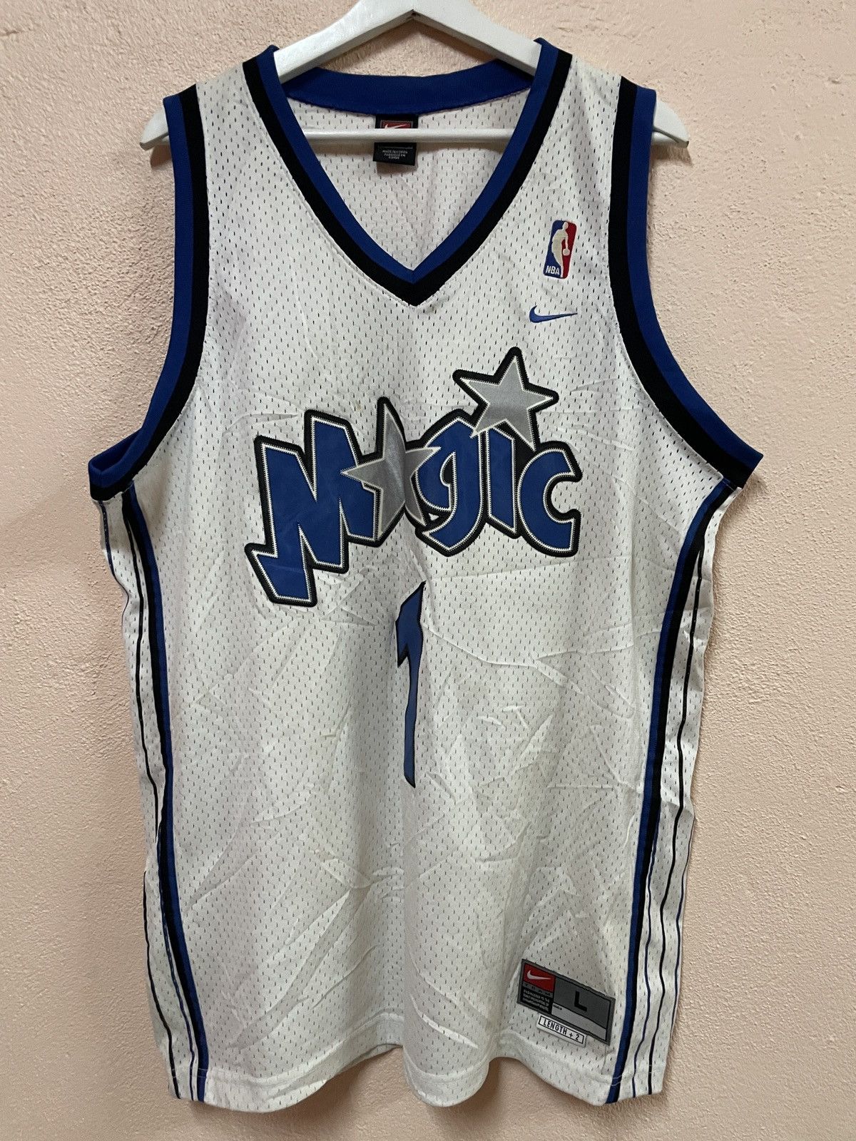 NBA Vintage Nike Tracy Mcgrady Orlando Magic Swingman Jersey NBA Size US L / EU 52-54 / 3 - 1 Thumbnail