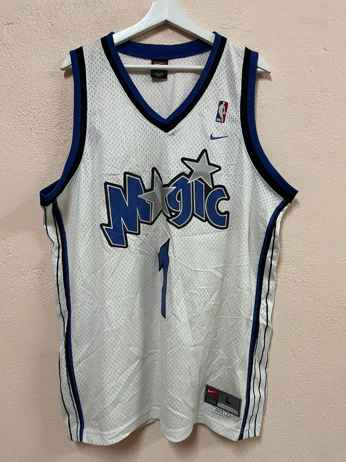 NBA Vintage Nike Tracy Mcgrady Orlando Magic Swingman Jersey NBA Size US L / EU 52-54 / 3 - 2 Thumbnail