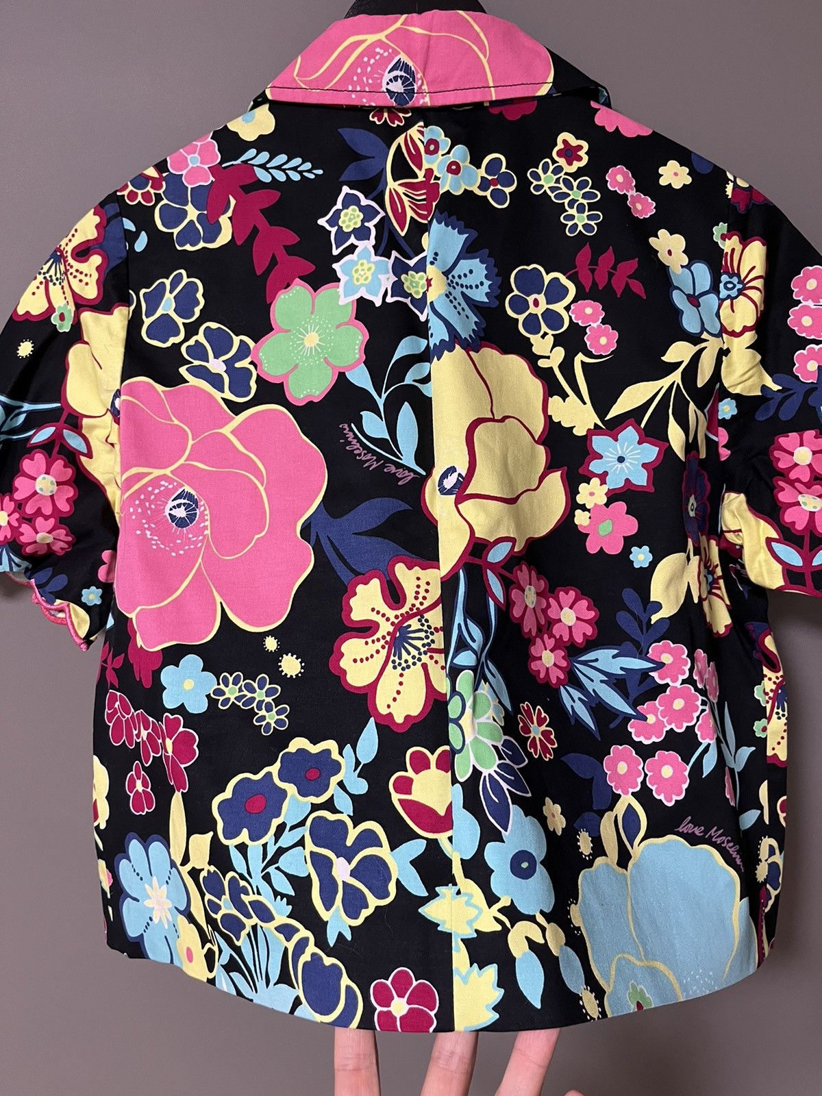 Love Moschino Love Moschino Flowers Blazer Jacket Size XL / US 12-14 / IT 48-50 - 12 Thumbnail