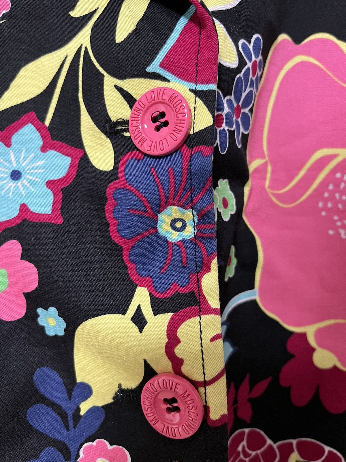 Love Moschino Love Moschino Flowers Blazer Jacket Size XL / US 12-14 / IT 48-50 - 6 Thumbnail