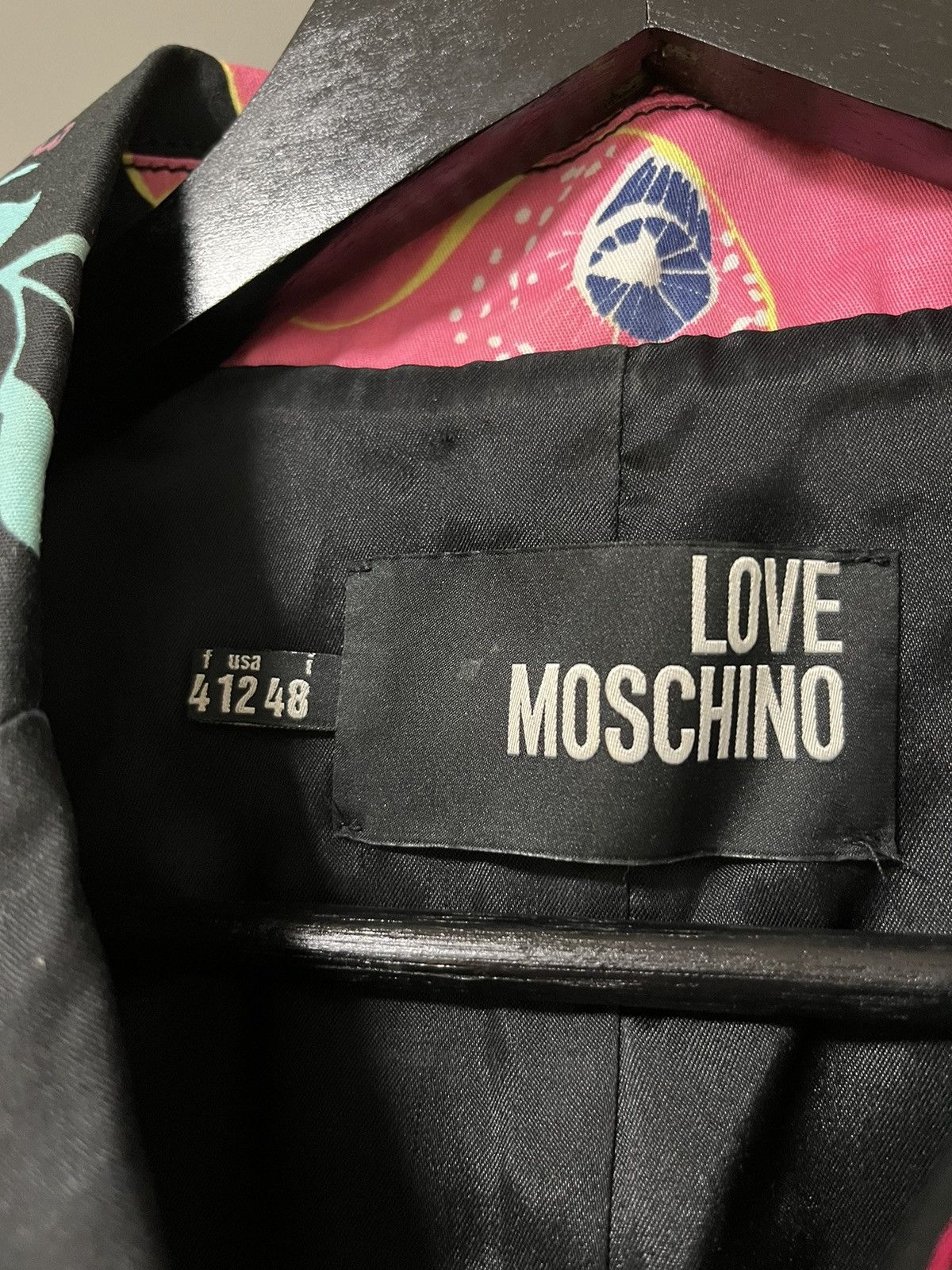 Love Moschino Love Moschino Flowers Blazer Jacket Size XL / US 12-14 / IT 48-50 - 5 Thumbnail