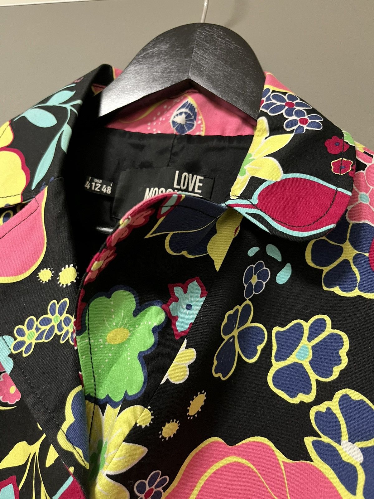 Love Moschino Love Moschino Flowers Blazer Jacket Size XL / US 12-14 / IT 48-50 - 8 Thumbnail