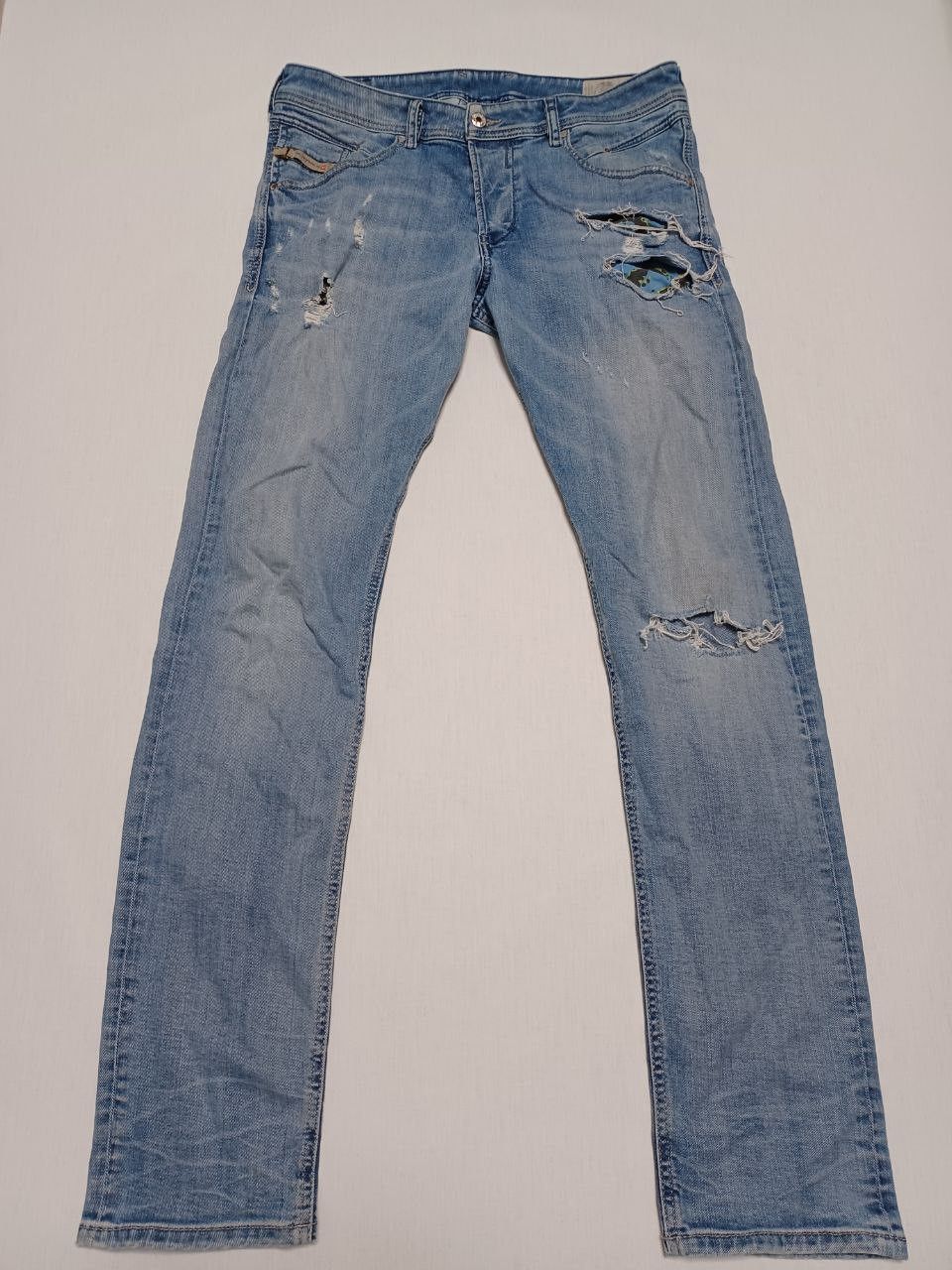 Diesel Diesel distressed vintage avant-garde japanese denim jeans Size US 33 - 1 Thumbnail