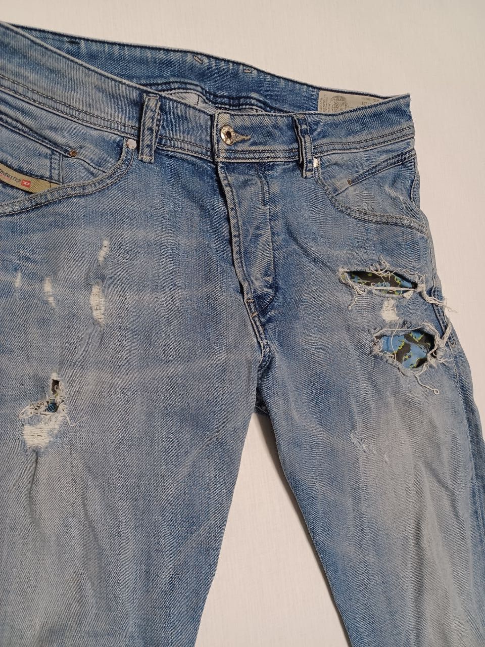 Diesel Diesel distressed vintage avant-garde japanese denim jeans Size US 33 - 3 Thumbnail