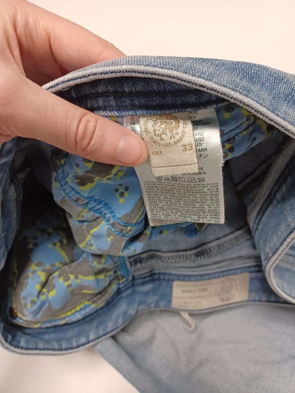 Diesel Diesel distressed vintage avant-garde japanese denim jeans Size US 33 - 6 Thumbnail