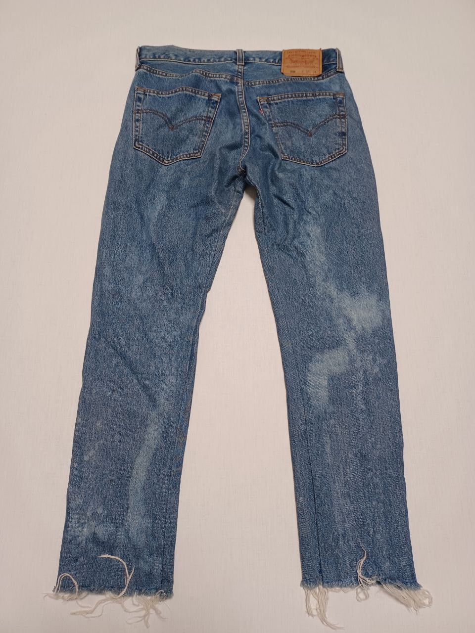 Levi's Vintage Clothing Levis bleach distressed made in Canada vintage 1993 jeans Size US 32 / EU 48 - 2 Thumbnail