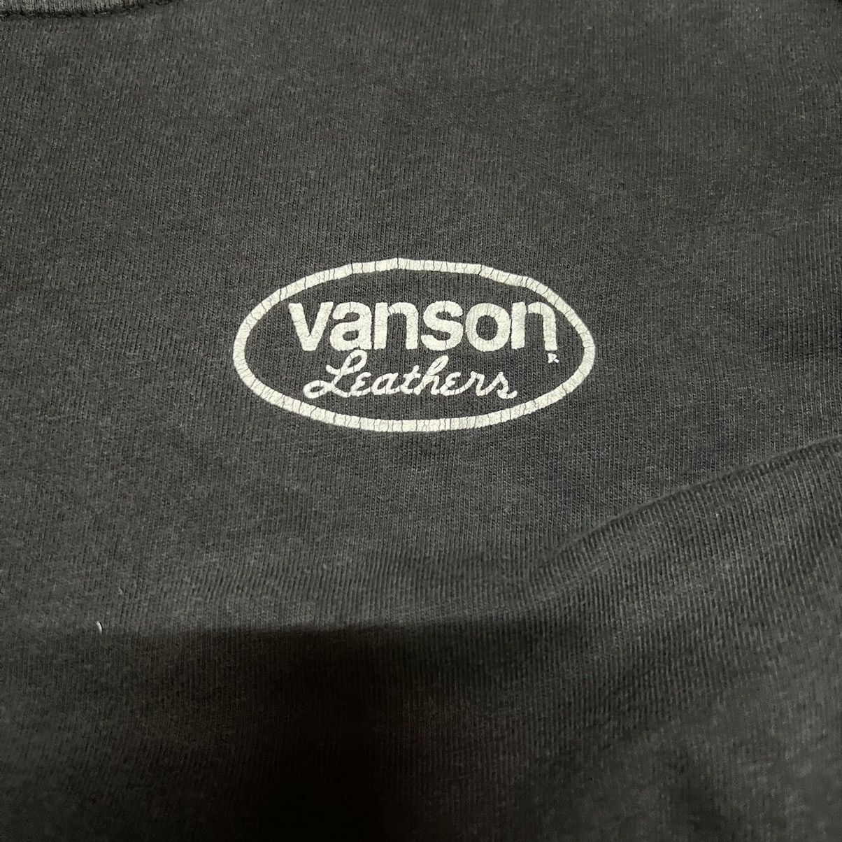 Vanson Leathers Vintage Vanson Leathers Long Sleeves Sun Faded Shirt Size US S / EU 44-46 / 1 - 7 Thumbnail