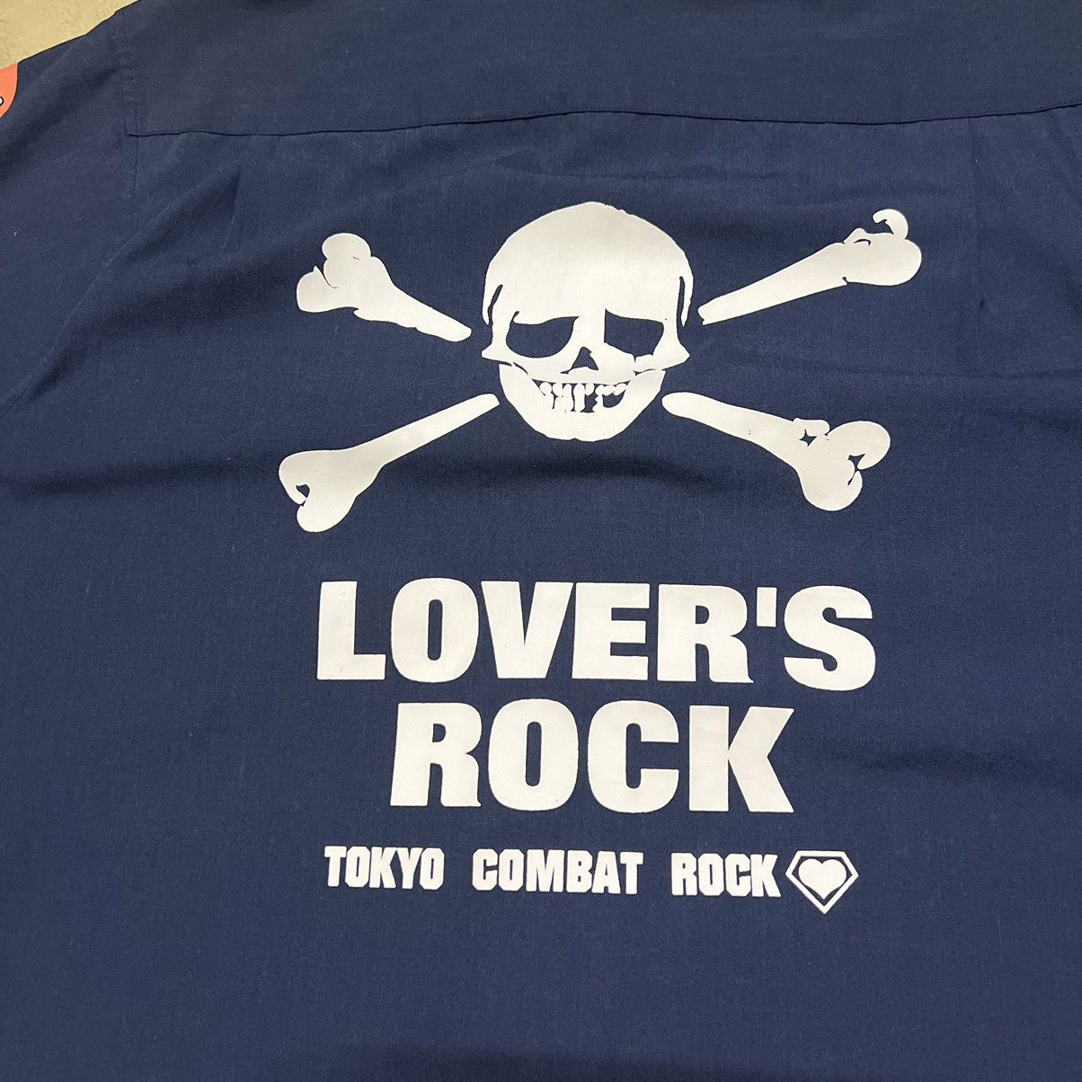Japanese Brand Super Lovers Brand Lovers Rock Big Logo Button Up Shirt Size US M / EU 48-50 / 2 - 12 Thumbnail
