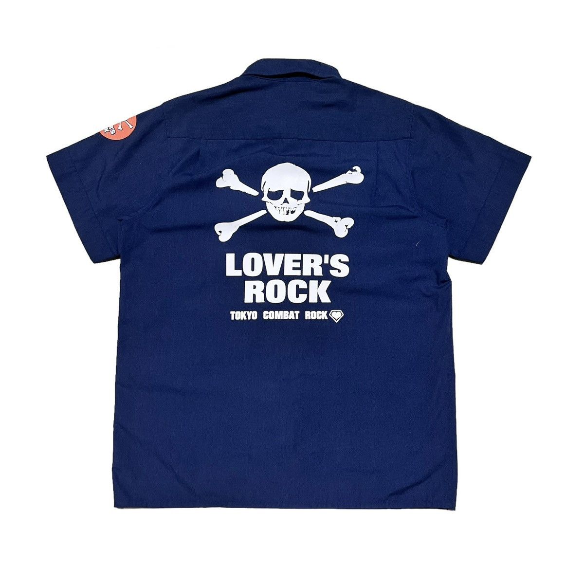 Japanese Brand Super Lovers Brand Lovers Rock Big Logo Button Up Shirt Size US M / EU 48-50 / 2 - 1 Thumbnail