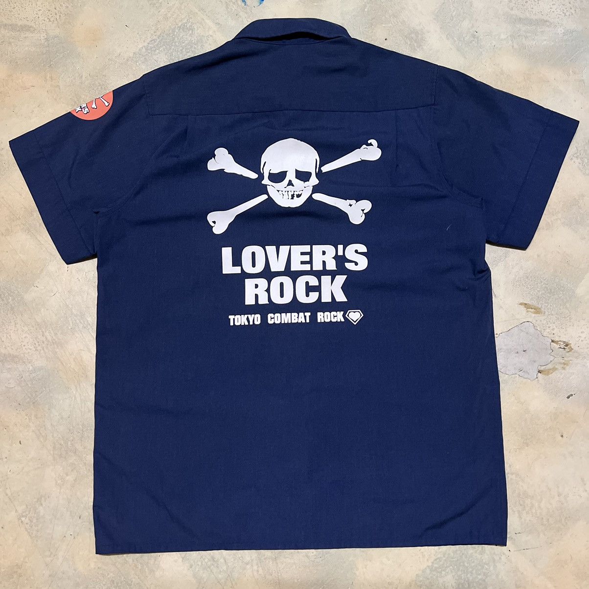 Japanese Brand Super Lovers Brand Lovers Rock Big Logo Button Up Shirt Size US M / EU 48-50 / 2 - 11 Thumbnail