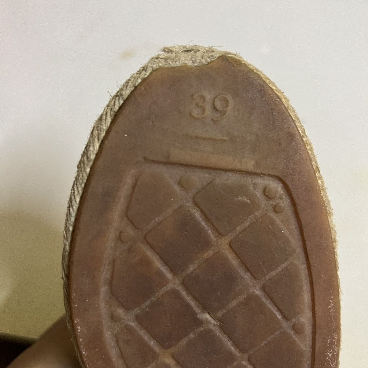 Chanel Chanel Espadrilles Lamb Skin Slip On Beige And Black Size US 9 / IT 39 - 19 Thumbnail