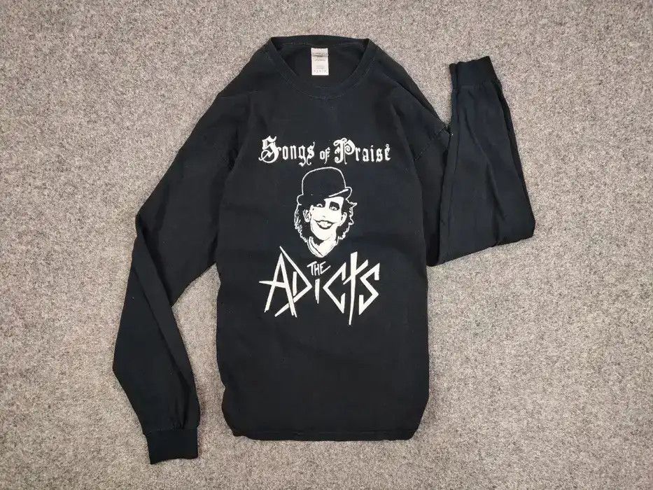 Band Tees Vintage 90's Song of Praise the Adicts Long Sleeve Shirts Size US XL / EU 56 / 4 - 6 Thumbnail