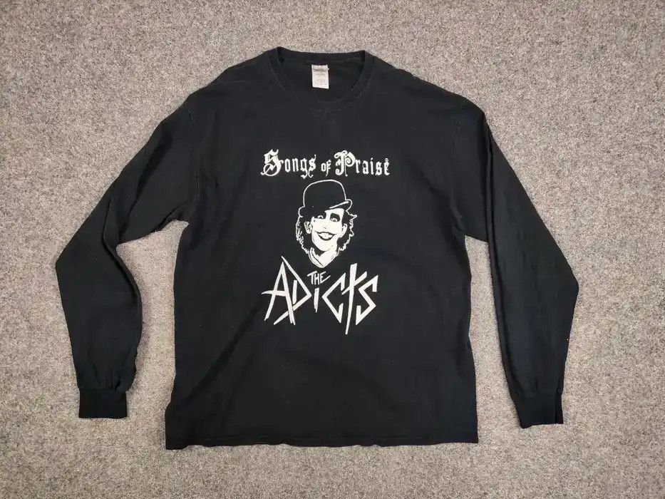 Band Tees Vintage 90's Song of Praise the Adicts Long Sleeve Shirts Size US XL / EU 56 / 4 - 5 Thumbnail